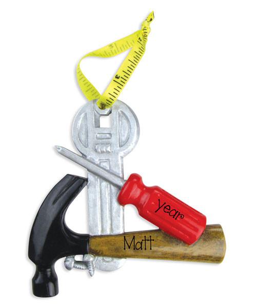CONTRACTOR / HANDYMAN TOOLS-Personalized Ornament