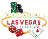 LAS VEGAS/GAMBLING/VACATION/PERSONALIZED ORNAMENT