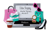 Online Shopper~Personalized Ornament