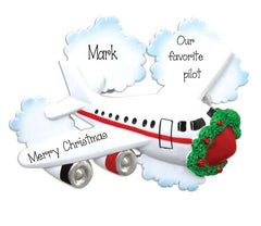 JET/AIR PLANE/PERSONALIZED ORNAMENT