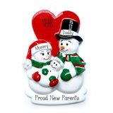PROUD NEW PARENTS, MY PERSONALIZED ORNAMENTS