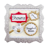 Scrapbook Queen Ornament, My Personalized Ornaments