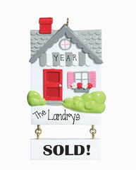 SOLD REALTOR OR NEW HOME / MY PERSONALIZED ORNAMENT