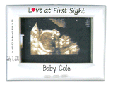 Love at First Sight Ultrasound Frame Ornament,